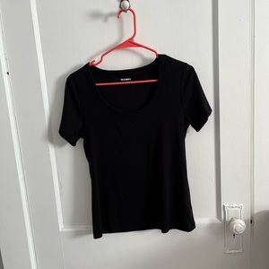 Old Navy scoop neck ribbed t shirt